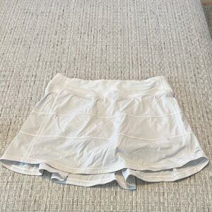 Lululemon Women's White Athletic Skort